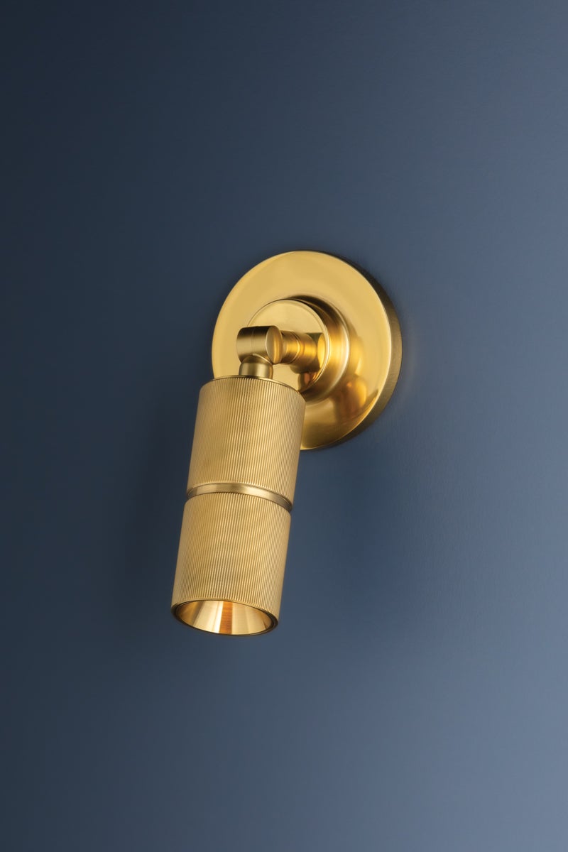 Hudson Valley Lighting TRUETT Wall Sconce — Aged Brass