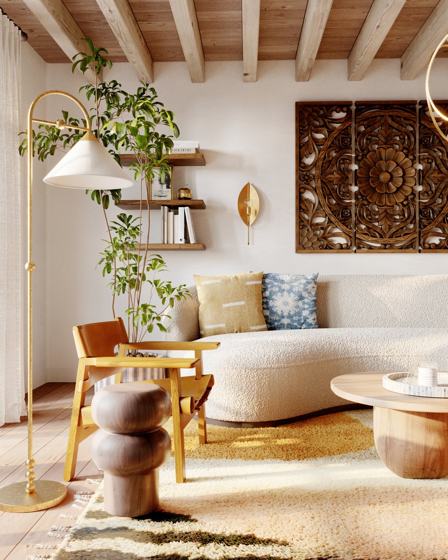 Mitzi Sang Floor Lamp — HL682401-AGB