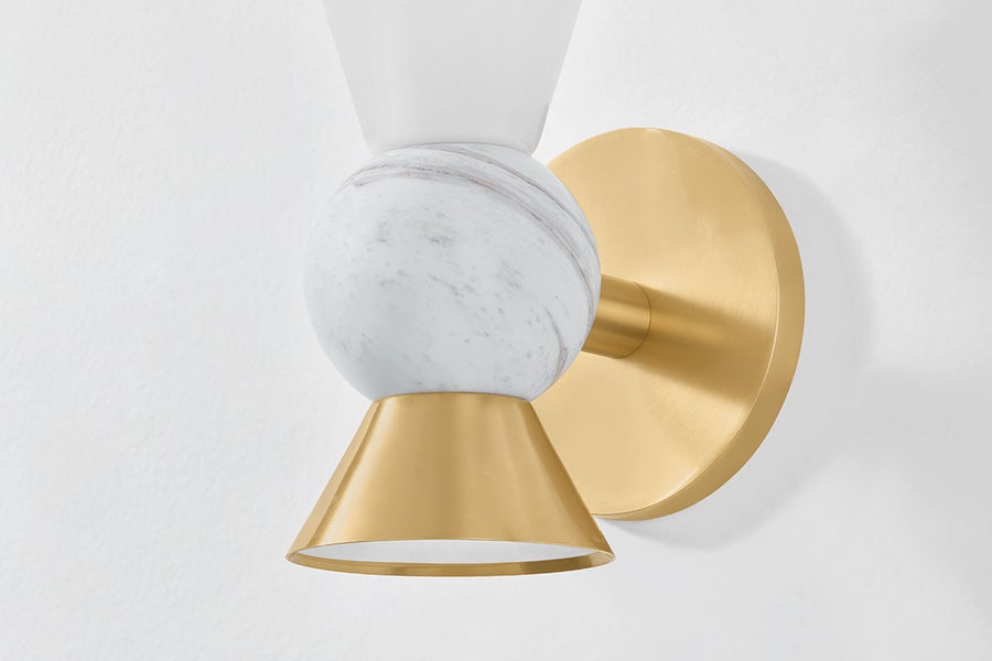 Mitzi Mona Wall Sconce — H908101-AGB