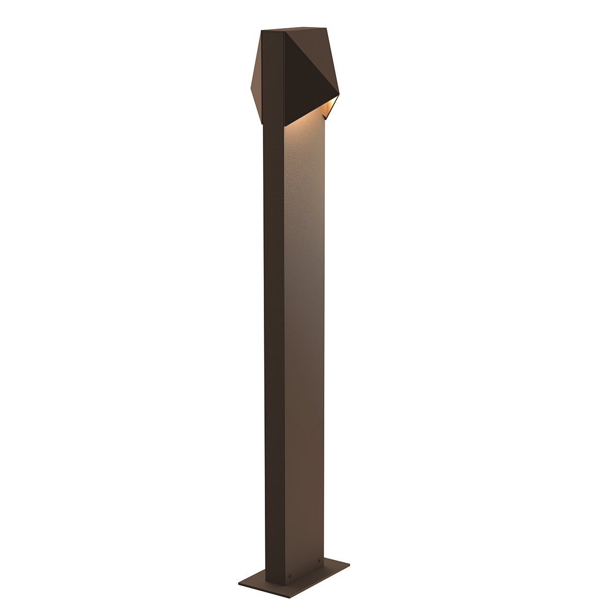 Triform Compact Bollards in TEXTURED BRONZE