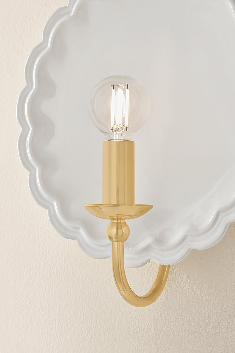 Mitzi Paulette Wall Sconce — H1140101-AGB/CSI