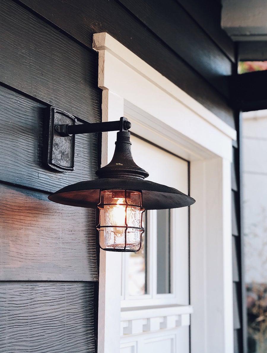 Troy Lighting Allegheny Exterior Wall Sconce — B3222-HBZ