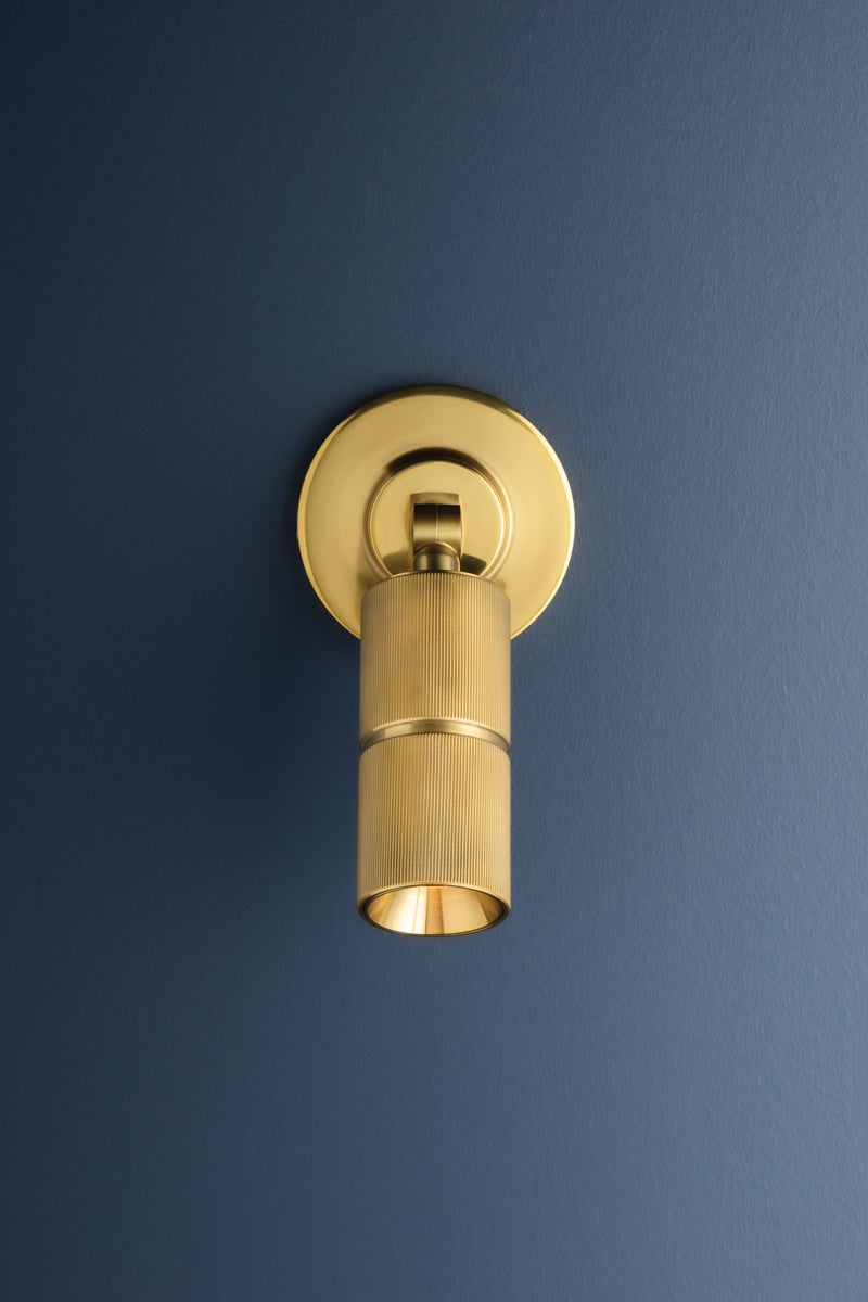 Hudson Valley Lighting TRUETT Wall Sconce — Aged Brass