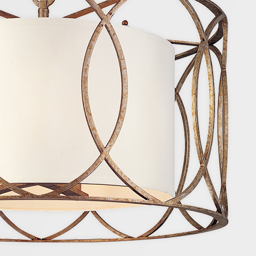 Troy Lighting Sausalito Chandelier — F1285-SG