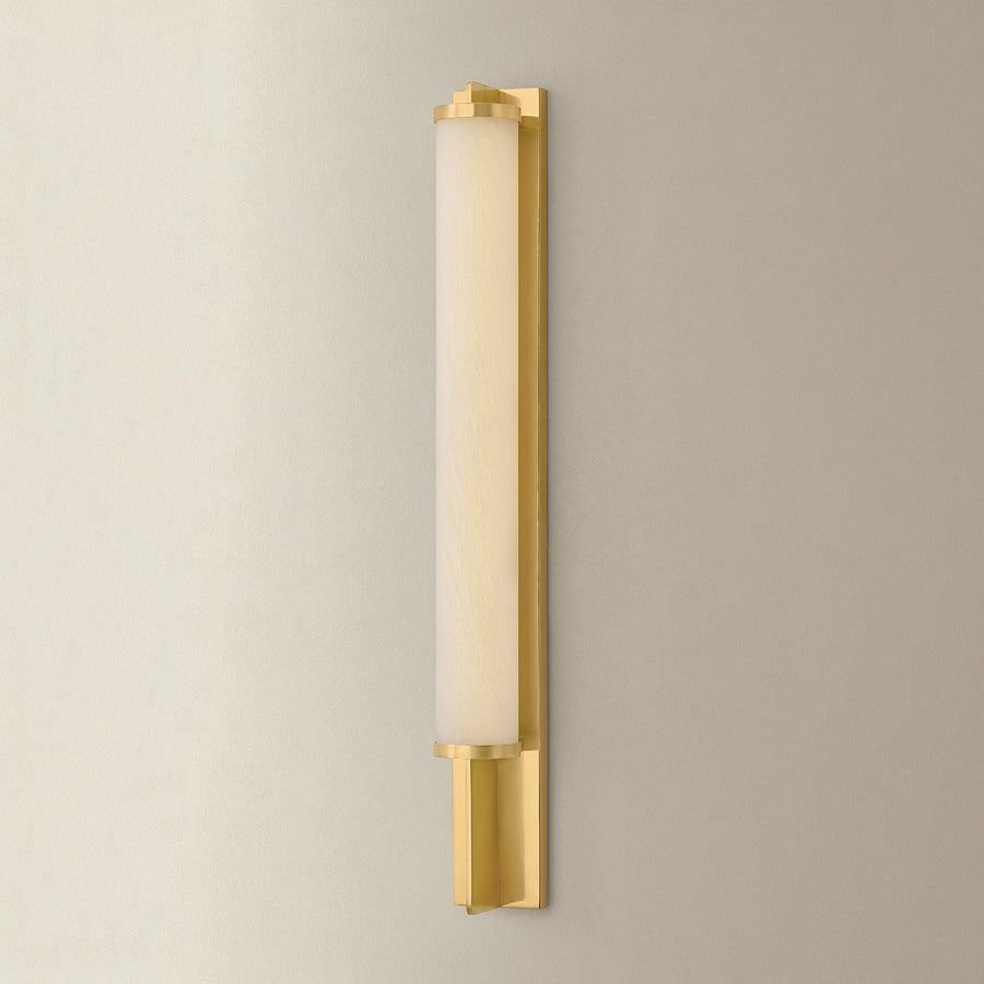 Hudson Valley Lighting Northfield Wall Sconce — Aged Brass