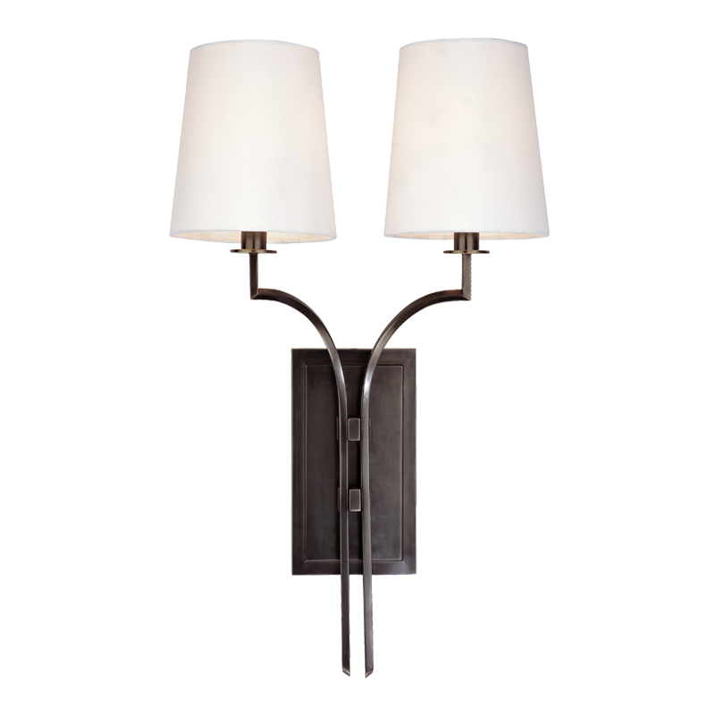 Hudson Valley Lighting Glenford Wall Sconce — Old Bronze