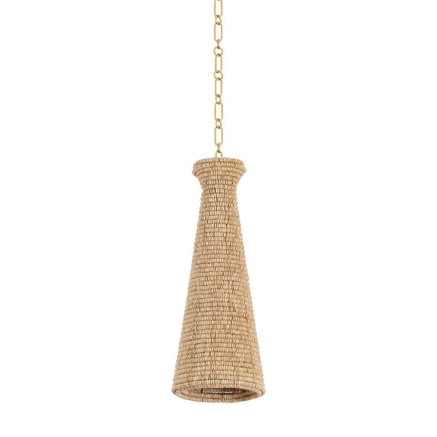 Hudson Valley Lighting TALLMAN PENDANT — Vintage Gold Leaf