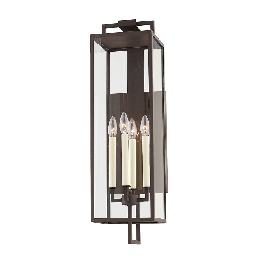Troy Lighting Beckham Exterior Wall Sconce — B6383-TBZ