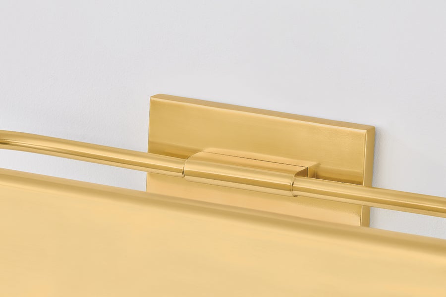 Hudson Valley Lighting TINWALD Picture Light — Aged Brass