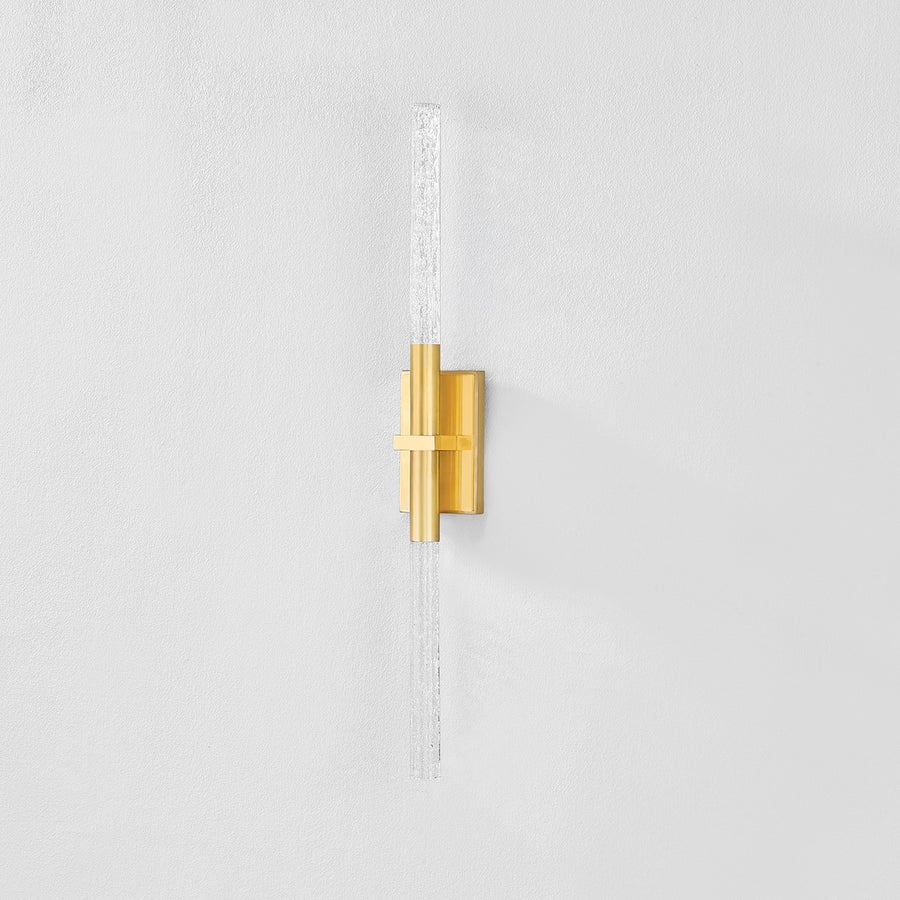 Hudson Valley Lighting MILLERTON WALL SCONCE — Aged Brass