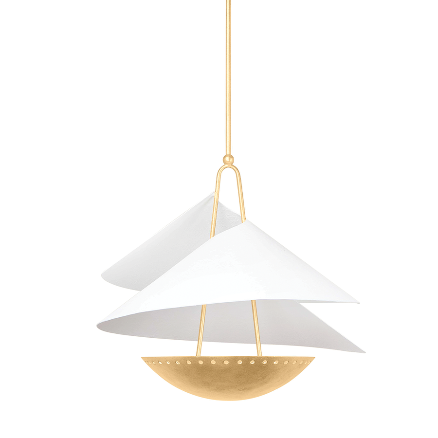 Corbett Lighting Carini Pendant — 411-24-VGL/GSW