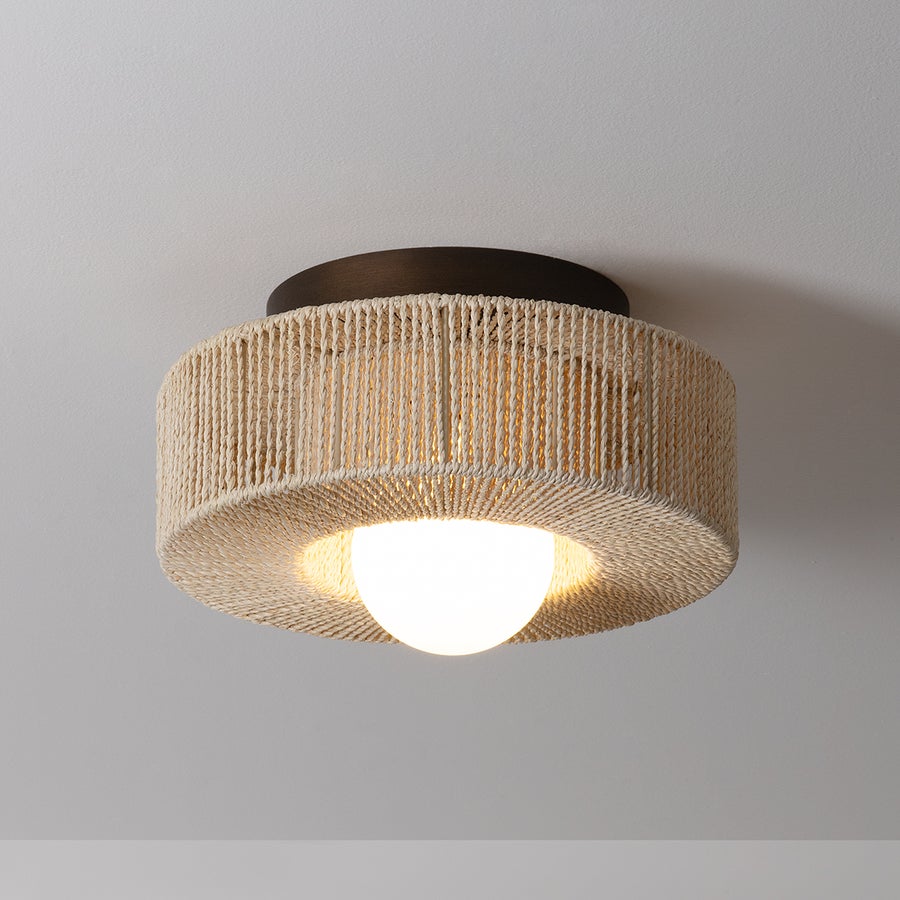 Troy Lighting Coleman Flush Mount — C1104-BRL