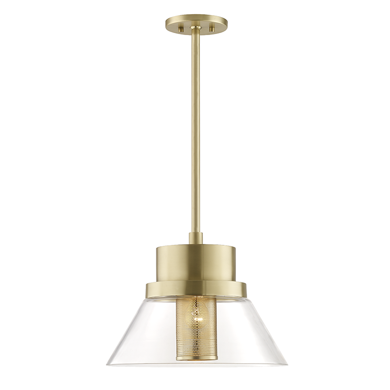 Hudson Valley Lighting Paoli Pendant — Aged Brass