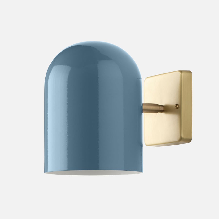 Schoolhouse Allegheny Wall Sconce — SH148337-PL-GS/NB