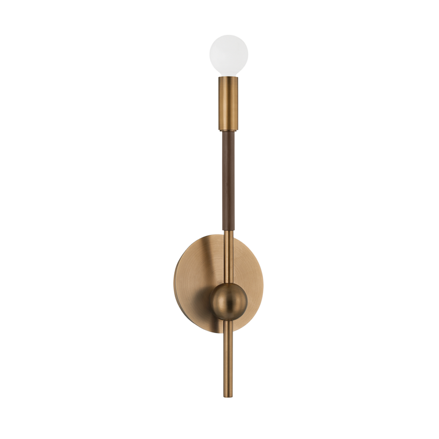 Troy Lighting Obie Wall Sconce — B3018-PBR/BRZ
