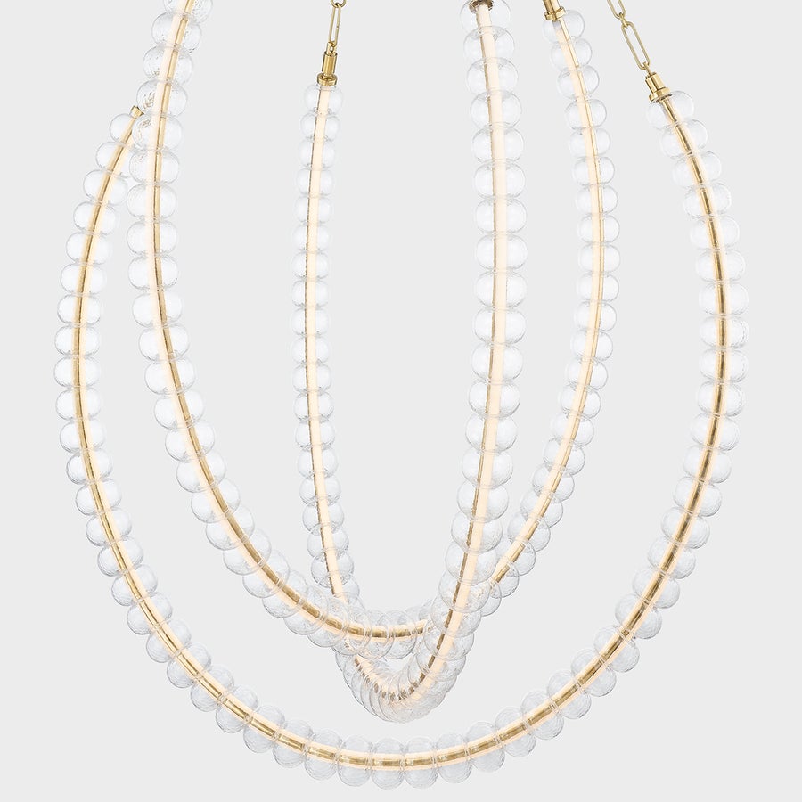 Corbett Lighting CELESTE Chandelier — 355-48-VB