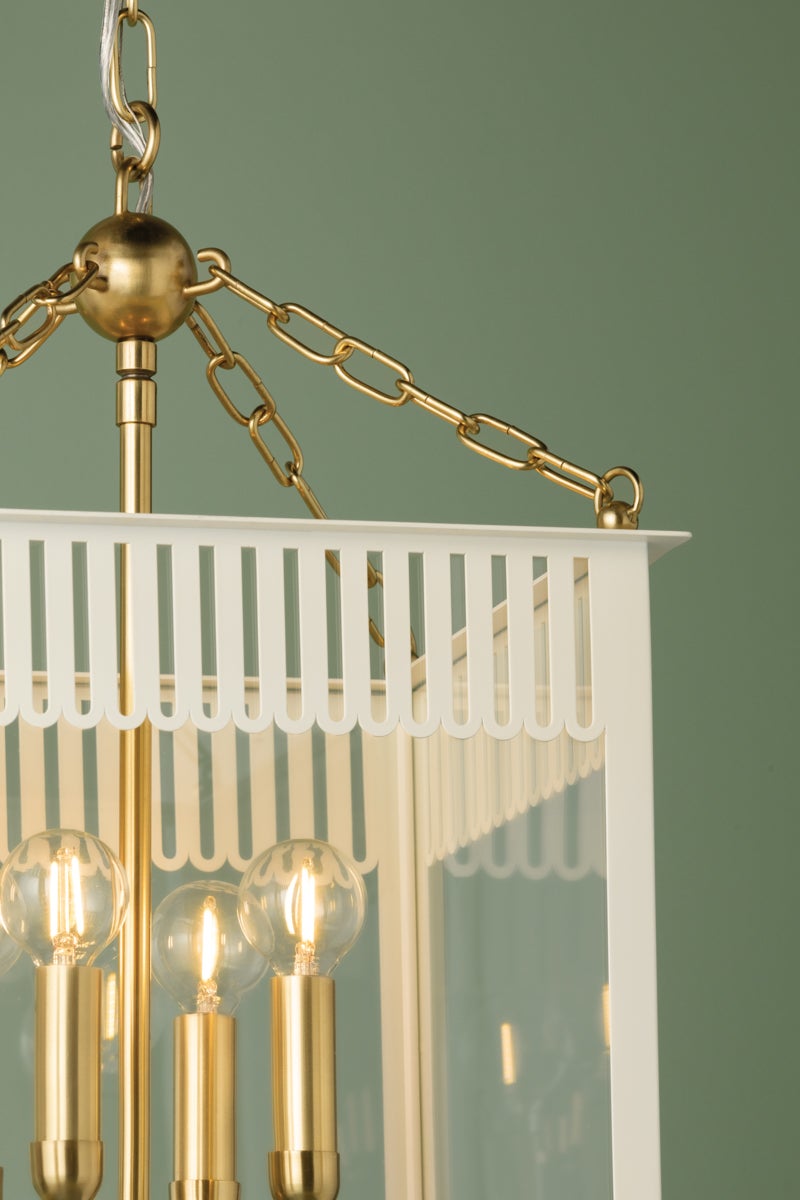 Mitzi Rosalie Lantern — H932704S-AGB/SCR