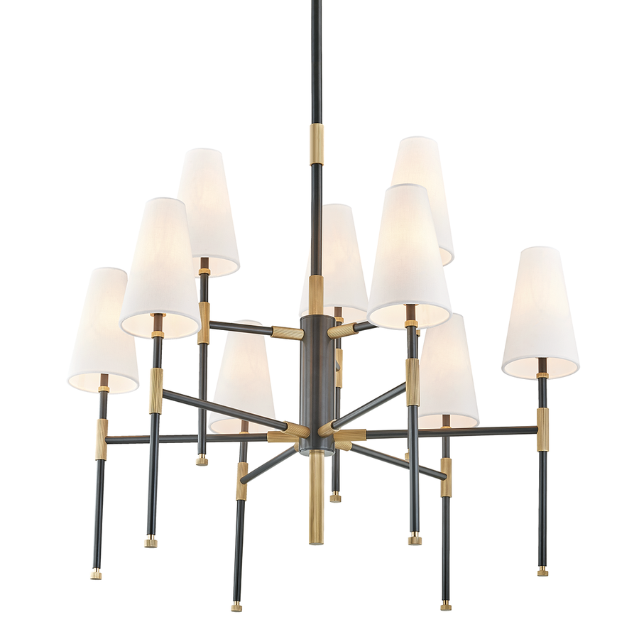 Hudson Valley Lighting Bowery Chandelier — 3734-AOB