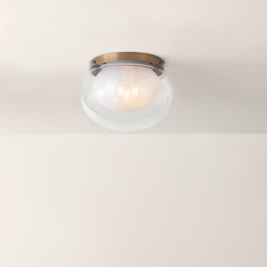 Troy Lighting Magma Flush Mount — C2114-PBR