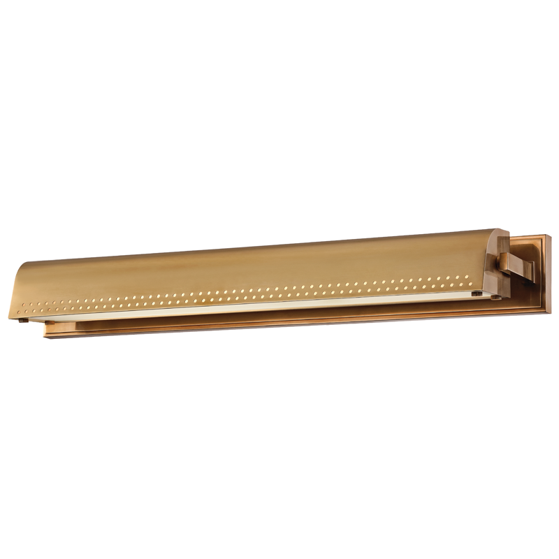 Hudson Valley Lighting Garfield Picture Light — Aged Brass