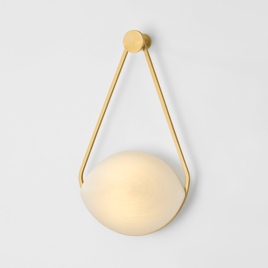 Hudson Valley Lighting BLAINA Wall Sconce — Aged Brass
