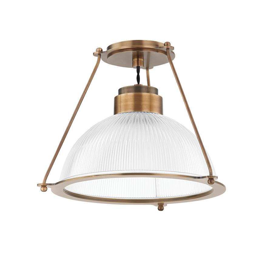 Troy Lighting GLINT Semi Flush — C2115-PBR