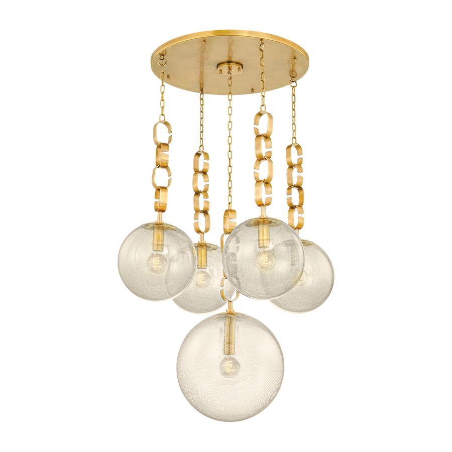 Corbett Lighting NESSA Chandelier — 374-38-VB