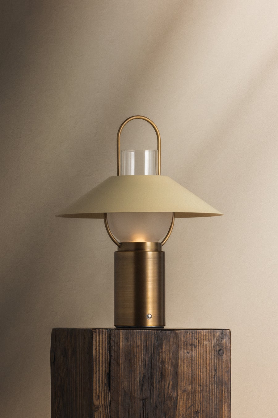 Troy Lighting Kindle Rechargeable Table Lamp — RTL4715-PBR/SSD