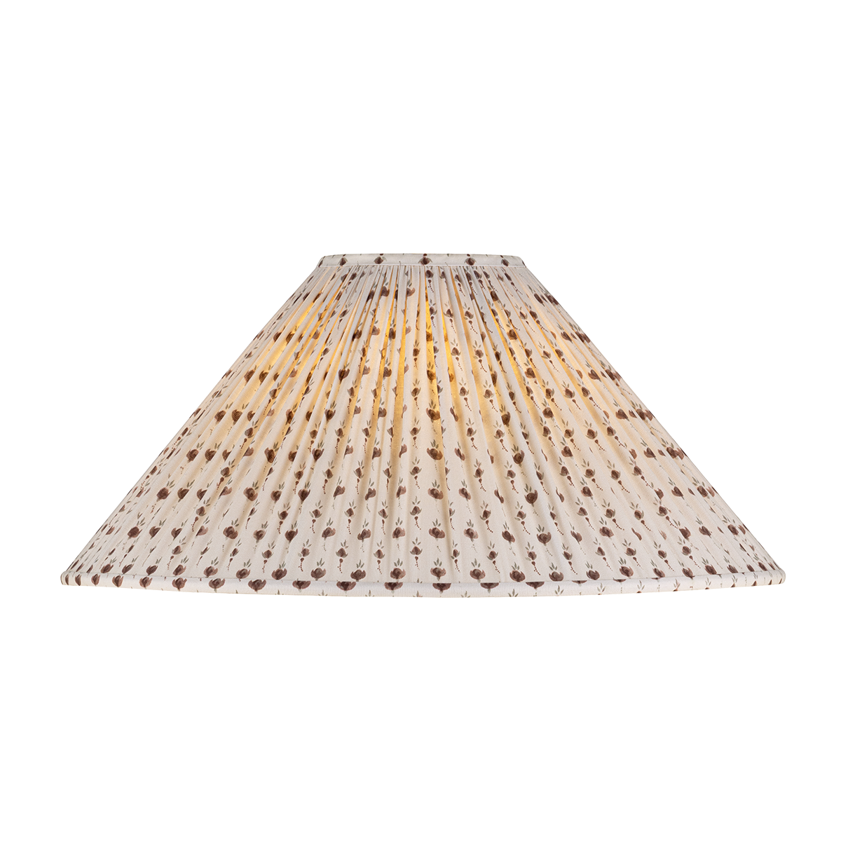 GATHERED WIDE TAPER SHADE