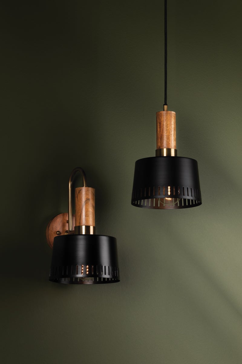 Troy Lighting MEMPHIS Wall Sconce — B8614-PBR/SBK