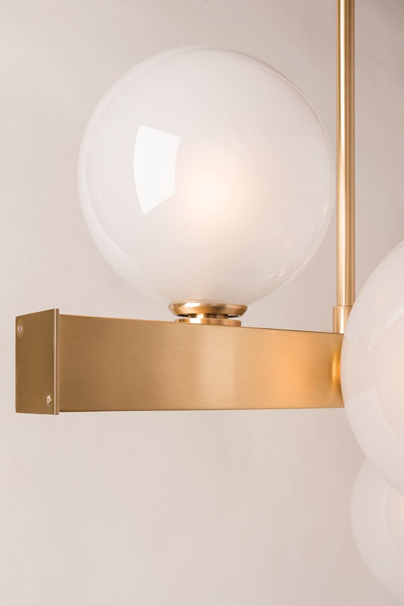 Hudson Valley Lighting Hinsdale Linear — Aged Brass