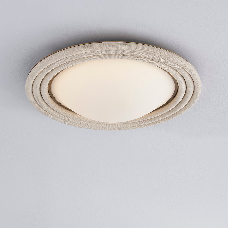 Troy Lighting ZION Flush Mount — C8916-PBR