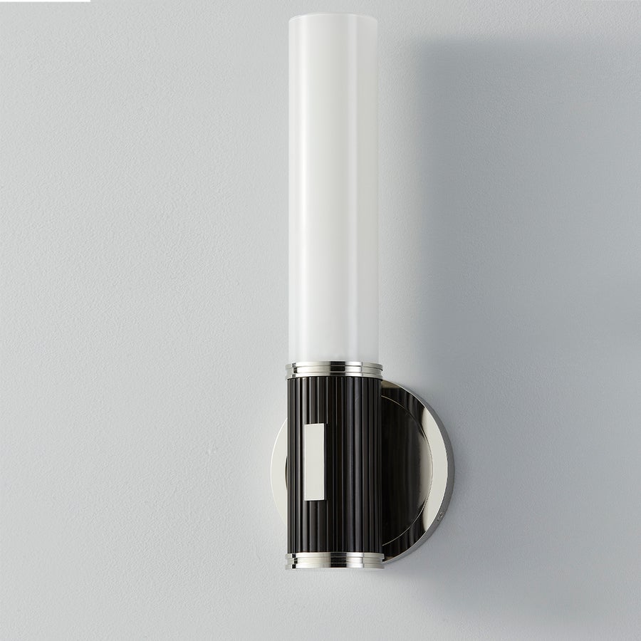 Hudson Valley Lighting Crewe Wall Sconce — 3614-PN/BBR