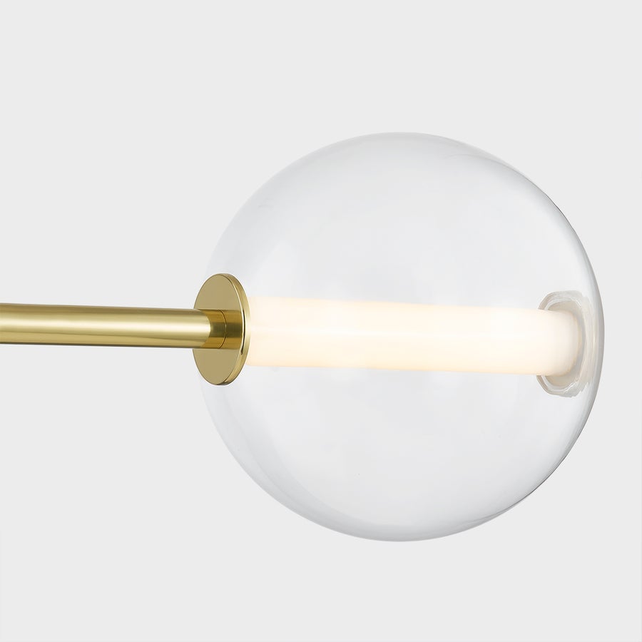Hudson Valley Lighting RICHFORD Linear — Aged Brass