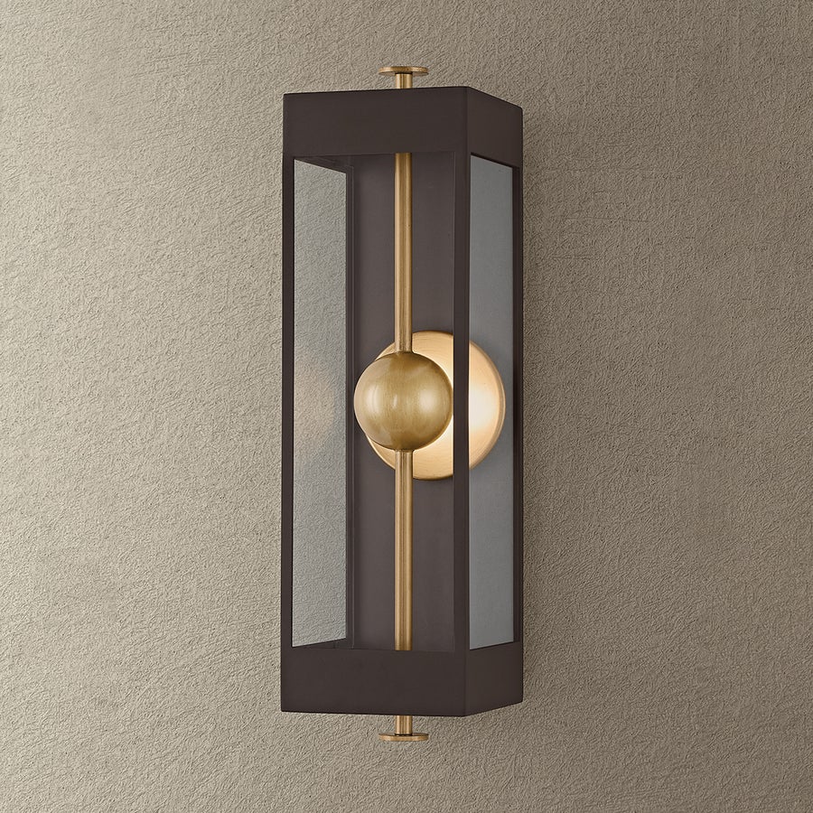 Troy Lighting Garvey Wall Sconce — B4921-TBZ/PBR