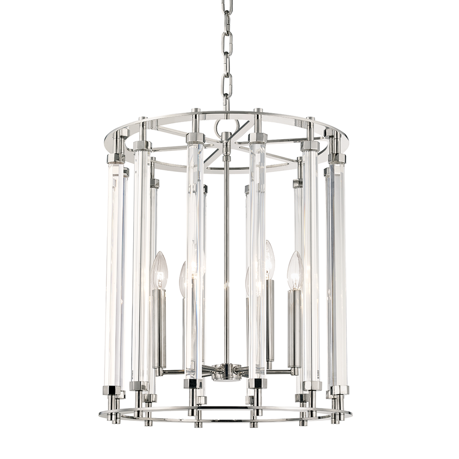 Hudson Valley Lighting Haddon Lantern — Polished Nickel
