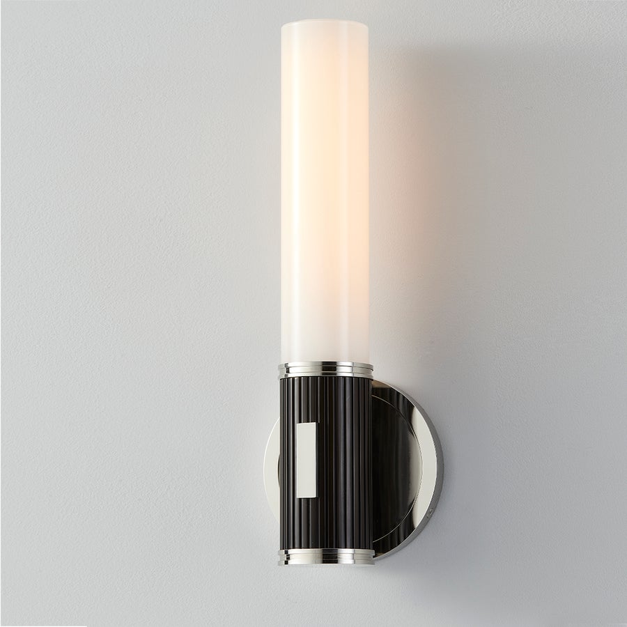 Hudson Valley Lighting Crewe Wall Sconce — 3614-PN/BBR