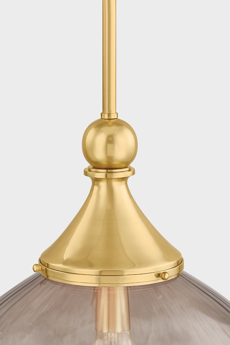 Hudson Valley Lighting CHATTON Pendant — Aged Brass