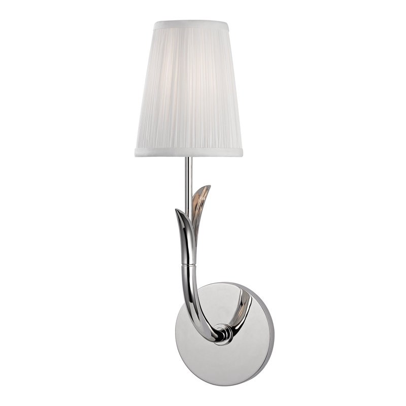 Hudson Valley Lighting Deering Wall Sconce — Polished Nickel
