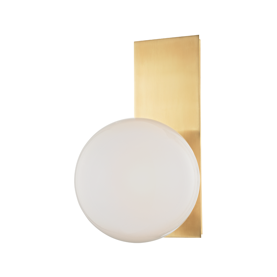 Hudson Valley Lighting Hinsdale Wall Sconce — Aged Brass