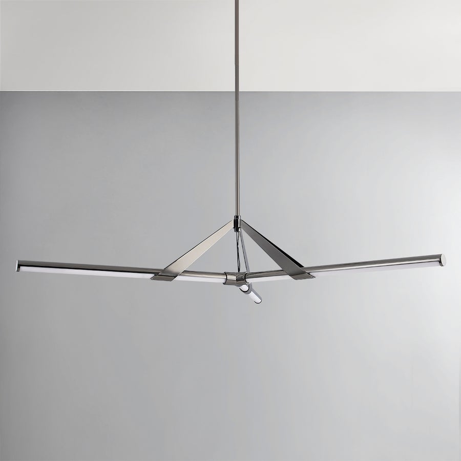 Hudson Valley Lighting Jonas Chandelier — Black Nickel