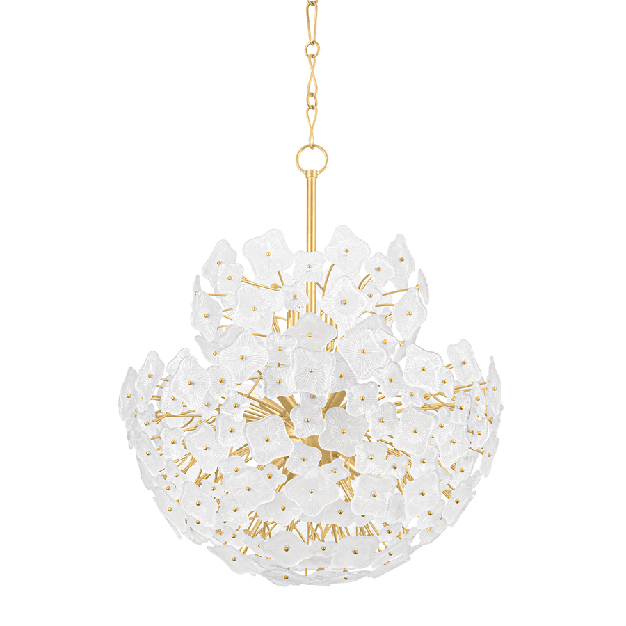 Hudson Valley Lighting BARRYTOWN Chandelier — Vintage Gold Leaf