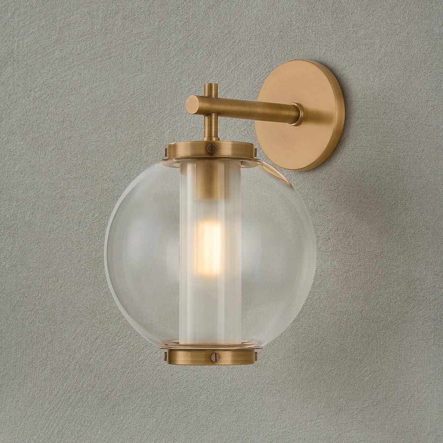 Troy Lighting Marco Exterior Wall Sconce — B6214-PBR