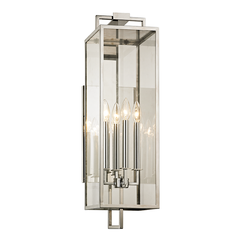 Troy Lighting Beckham Exterior Wall Sconce — B6533-SS