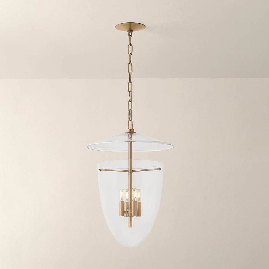 Troy Lighting TULLY LANTERN — F4418-PBR