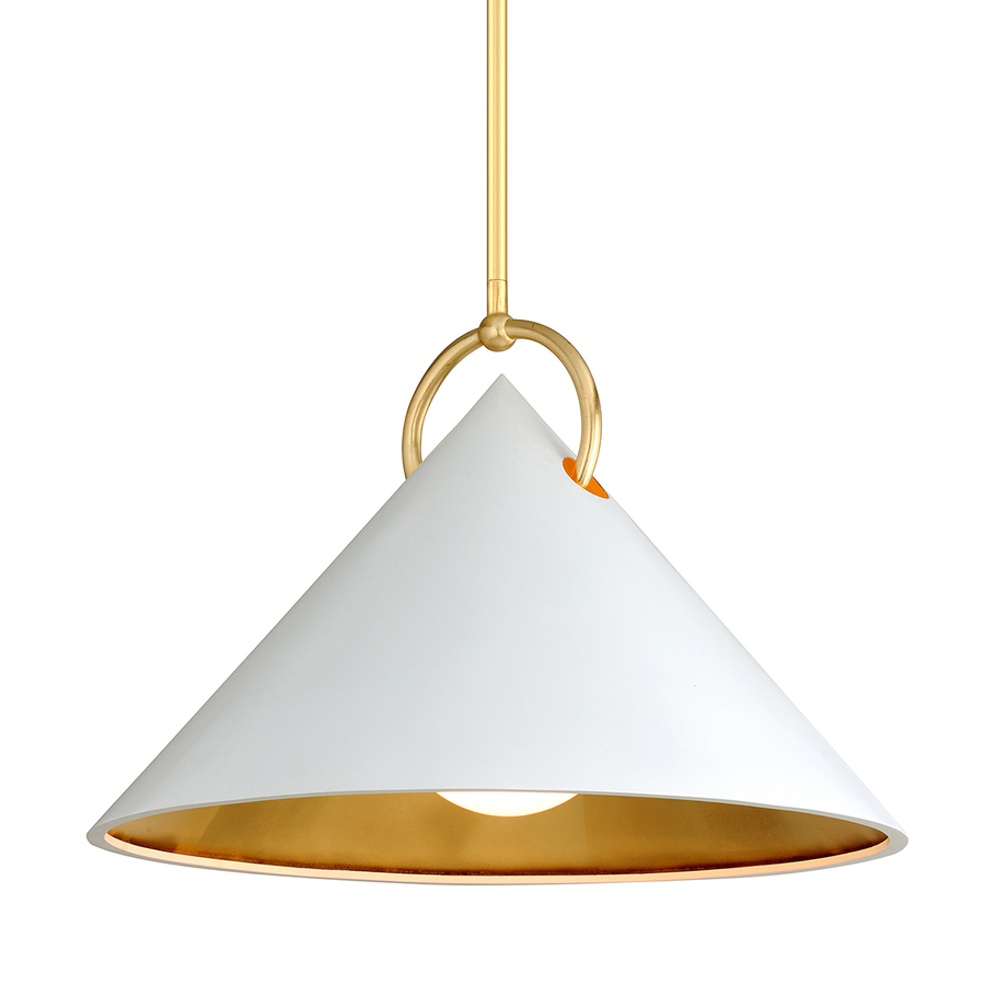 Corbett Lighting Charm Pendant — 290-42-GL/SWH