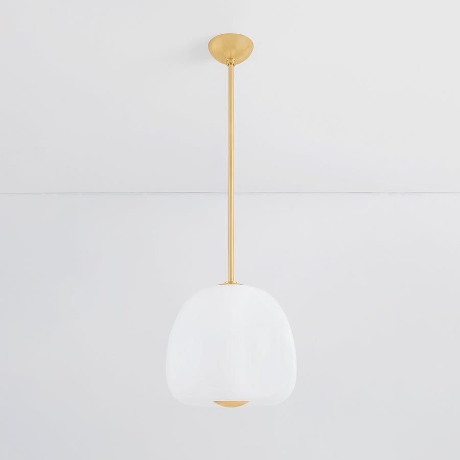Hudson Valley Lighting SCRANTON Pendant — Aged Brass