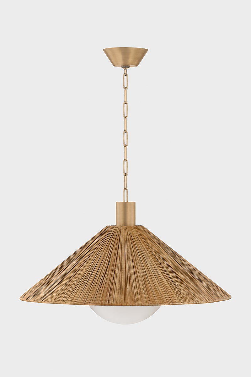 Troy Lighting WOODSIDE Pendant — F1432-PBR