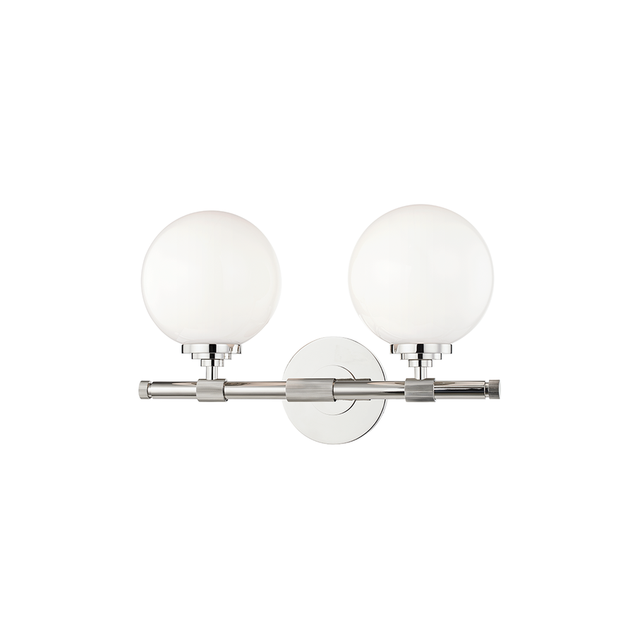 Hudson Valley Lighting Bowery Bath and Vanity — Polished Nickel