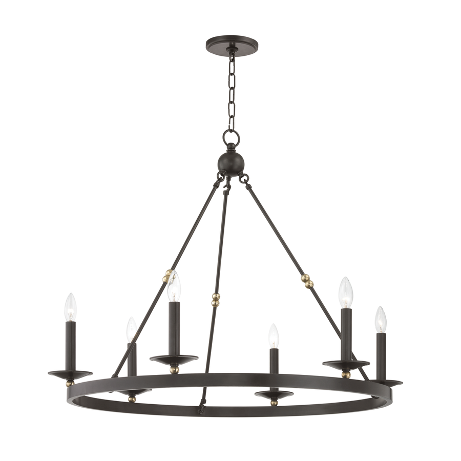 Hudson Valley Lighting Allendale Chandelier — 3206-AOB
